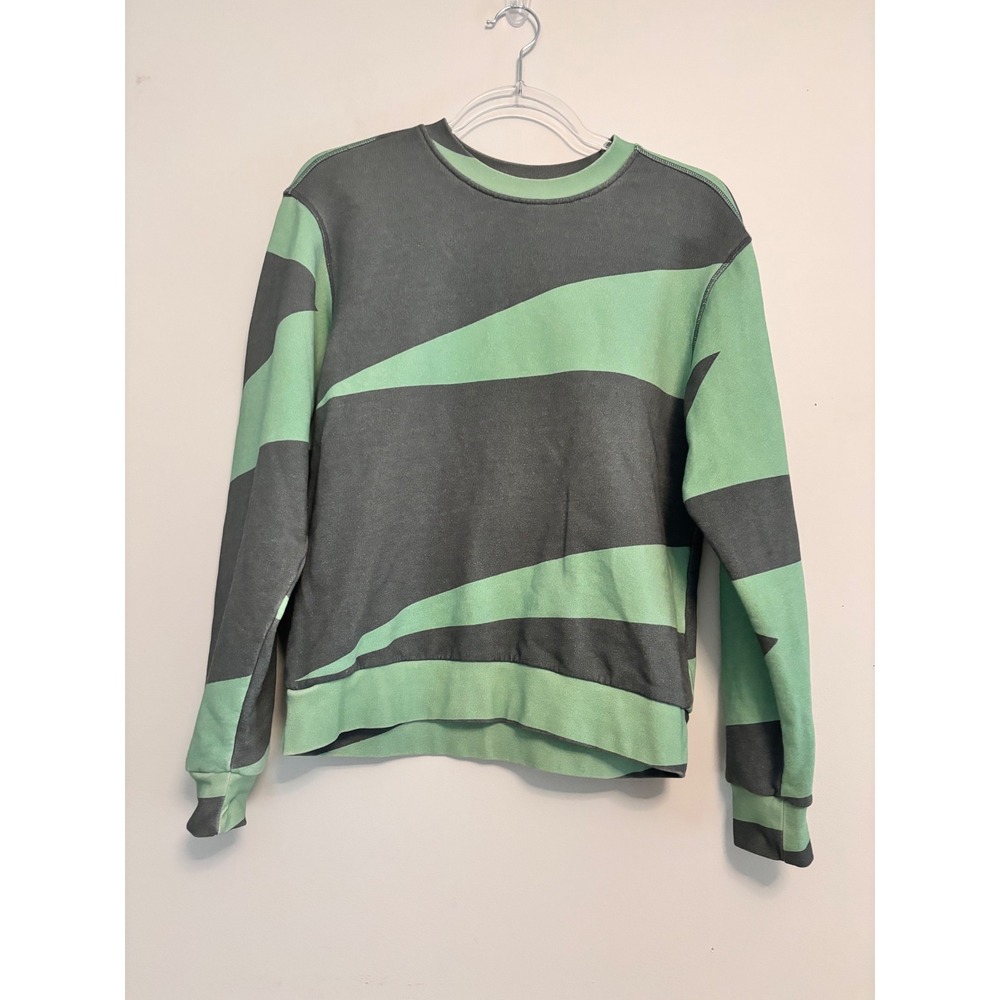 Les‎ Girls Les Boys Striped Sweatshirt Pullover Crew Neck Casual XS
